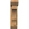 Ekena Millwork Balboa Slat Rough Sawn Bracket w/ Offset Brace, Western Red Cedar, 6"W x 20"D x 24"H BKT0604X20X24BOA06RWR - alternate 2
